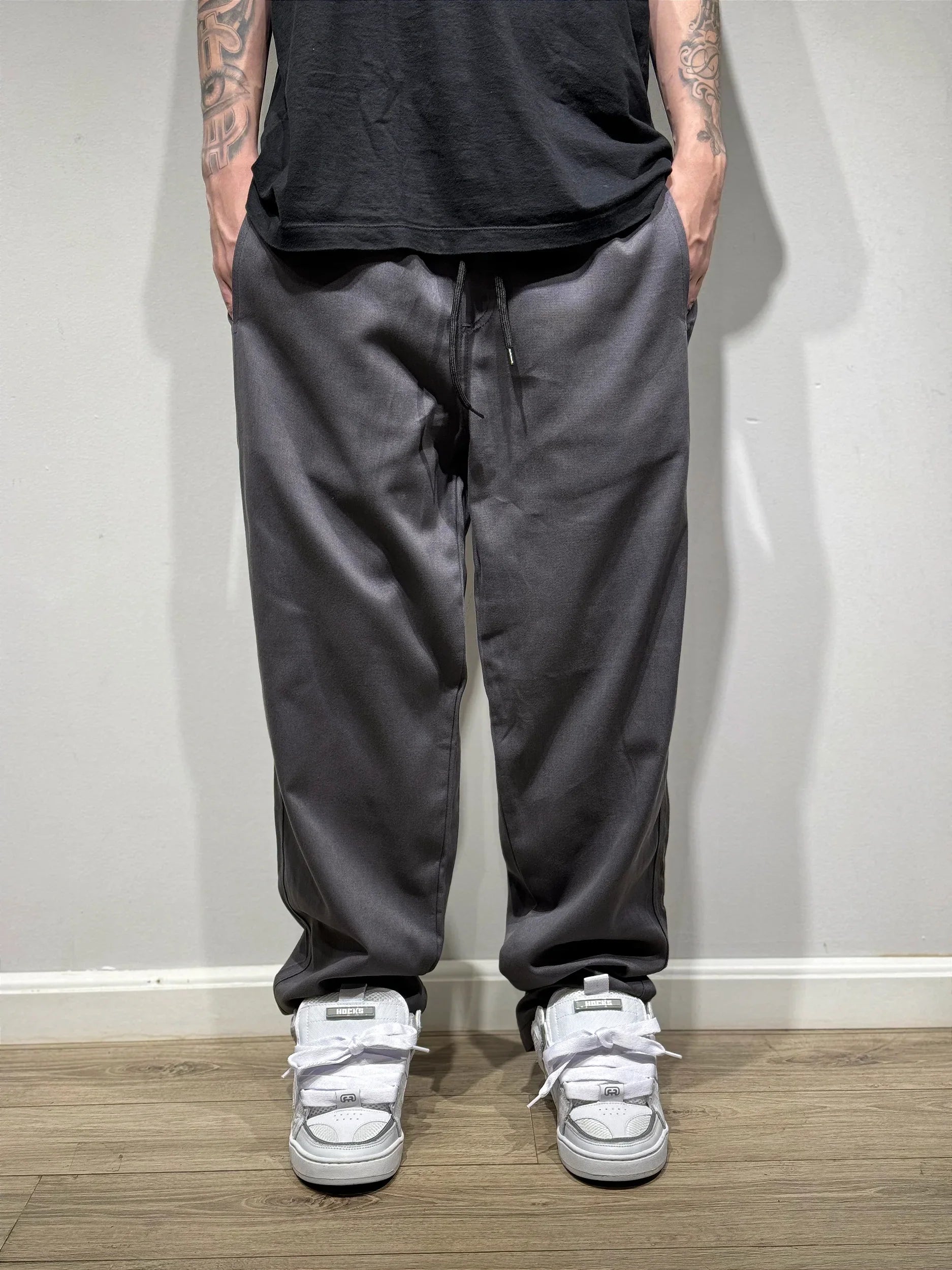CALÇA CORTE RETO (cinza)