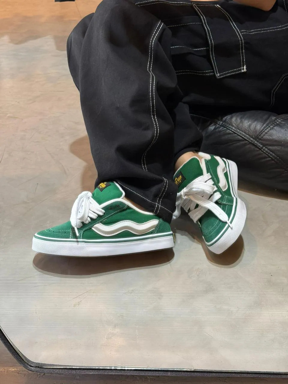 Tênis Mad Rats Bulky Classic 90 Verde Bandeira